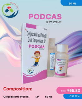 PODCAS 50  with WFI - Medicasa Pharmaceuticals